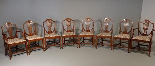 Most Elegant Set of 8 '6+2' Early 20th Century Walnut Framed Dining Chairs (1 of 4) Most Elegant Set of 8 '6+2' Early 20th Century Walnut Framed Dining Chairs (1 of 4)