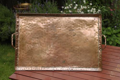 Large copper tray by John Pearson (1 of 5) Large copper tray by John Pearson (1 of 5)