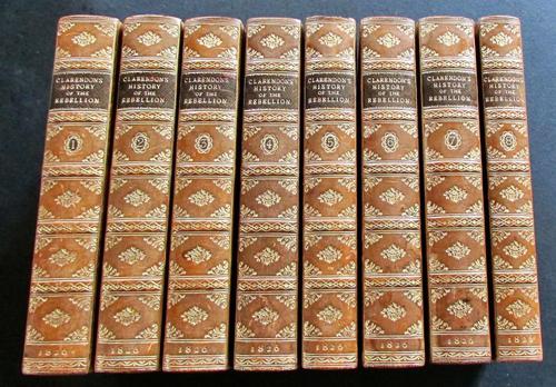 1826 History of the Rebellion & Civil Wars in England Earl of Clarendon Complete in 8 Volumes (1 of 4)