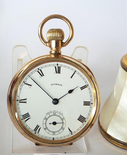 Vintage 1920s Duracy Stem Winding Pocket Watch (1 of 5) Vintage 1920s Duracy Stem Winding Pocket Watch (1 of 5)