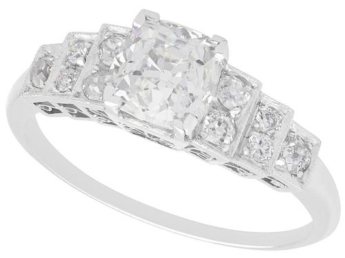 1.33ct Diamond & Platinum Dress Ring (1 of 9) 1.33ct Diamond & Platinum Dress Ring (1 of 9)