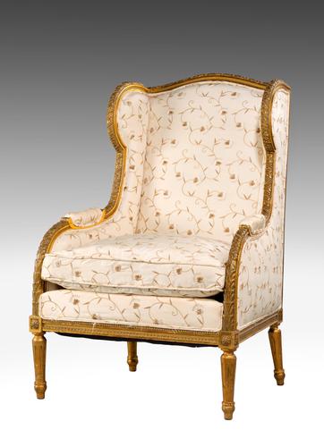 Late 19th Century Giltwood Chair (1 of 7) Late 19th Century Giltwood Chair (1 of 7)