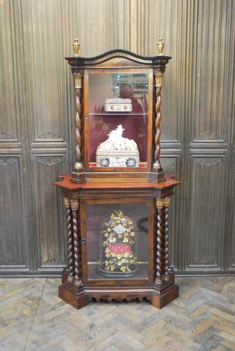 Antique Italian Display Cabinet (1 of 9) Antique Italian Display Cabinet (1 of 9)