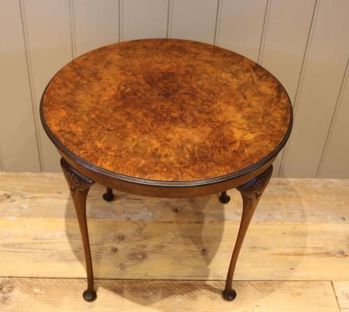 Low Circular Walnut Table (1 of 9) Low Circular Walnut Table (1 of 9)