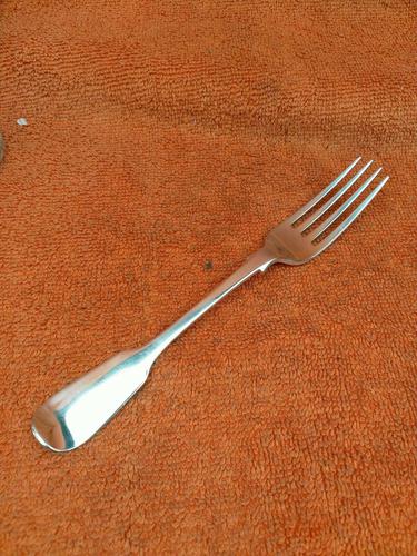 Antique Sterling Silver Hallmarked 1852 Fork, George Aldwinckle, London (1 of 7) Antique Sterling Silver Hallmarked 1852 Fork, George Aldwinckle, London (1 of 7)