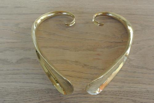 Pair Large Victorian Brass Pig Tail Shoe Horns (1 of 8) Pair Large Victorian Brass Pig Tail Shoe Horns (1 of 8)