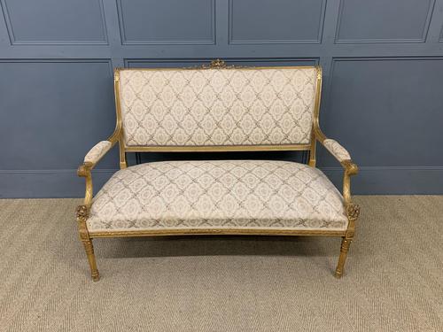 19th Century French Giltwood Settee (1 of 15) 19th Century French Giltwood Settee (1 of 15)