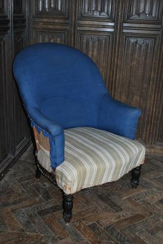 Large Napoleon III Fauteuil Armchair (1 of 5) Large Napoleon III Fauteuil Armchair (1 of 5)