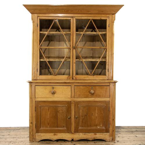 Antique 19th Century Pine Dresser with Glazed Top (1 of 15)