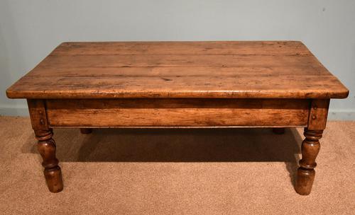 19th Century Satin Birch Coffee Table (1 of 6)