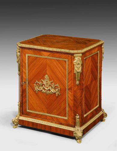 Late 19th Century Elaborate Gilt Bronze Dwarf Cabinet (1 of 5) Late 19th Century Elaborate Gilt Bronze Dwarf Cabinet (1 of 5)