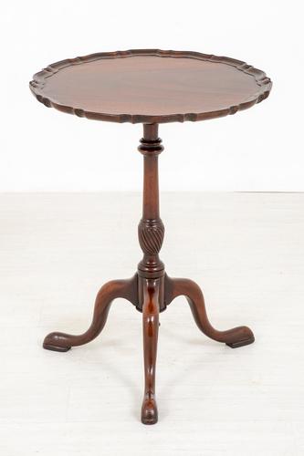 Mahogany Tilt Top Wine Table (1 of 7)