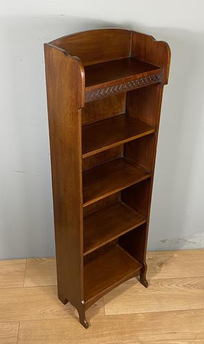 Small Open Mahogany Bookcase (1 of 6)