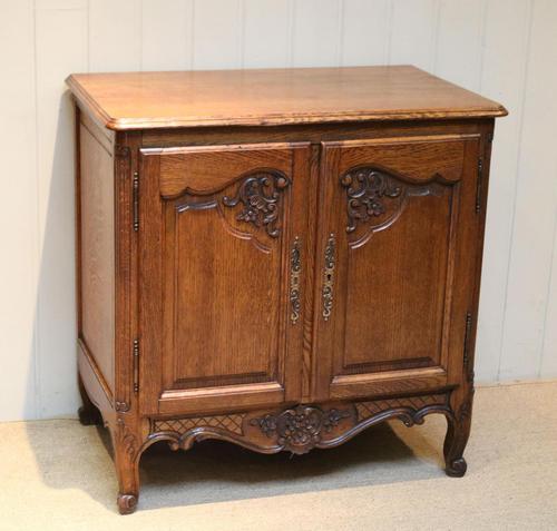 Vintage French Oak Side Cabinet (1 of 8)