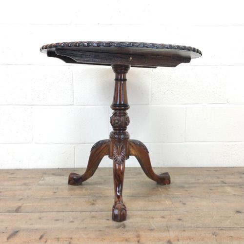 Circular Top Pedestal Table on Tripod Base (1 of 6)