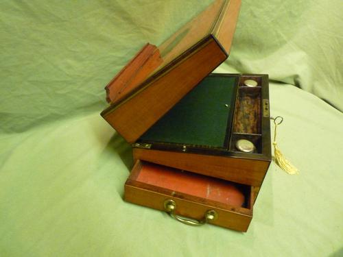 Rare Georgian Neoclassical Inlaid Lectern Writing Box c.1790 (1 of 15)