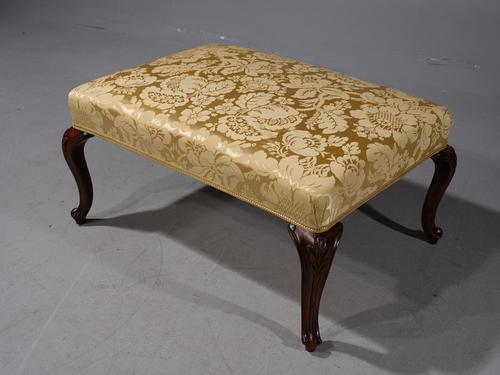 Elegant, Large Mid 19th Century Rectangular Stool (1 of 4) Elegant, Large Mid 19th Century Rectangular Stool (1 of 4)