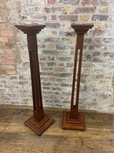 Pair of Mahogany Torcheres (1 of 6) Pair of Mahogany Torcheres (1 of 6)