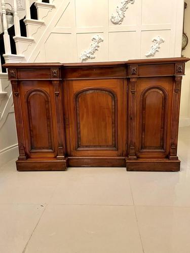 19th Century Antique Victorian Mahogany Breakfront Sideboard (1 of 14) 19th Century Antique Victorian Mahogany Breakfront Sideboard (1 of 14)