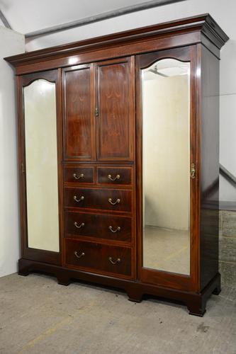 Mahogany Compactor Wardrobe (1 of 5)