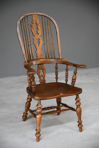 Country Style Oak Windsor Chair (1 of 11)