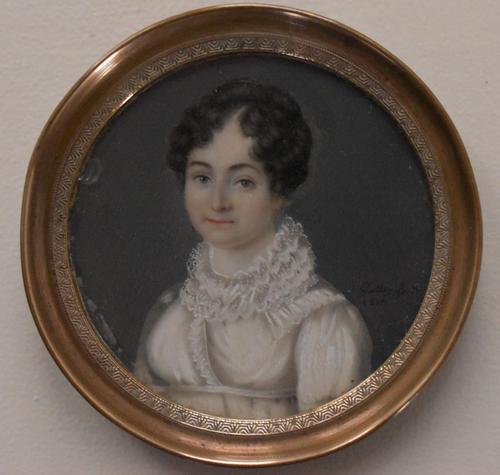 Portrait Miniature French School “Galley 1819” (1 of 4)