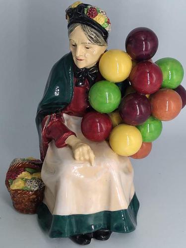 Royal Doulton Figurine - The Old Balloon Seller (1 of 7) Royal Doulton Figurine - The Old Balloon Seller (1 of 7)