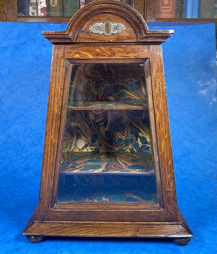 Victorian Oak Miniature Display Cabinet (1 of 11) Victorian Oak Miniature Display Cabinet (1 of 11)