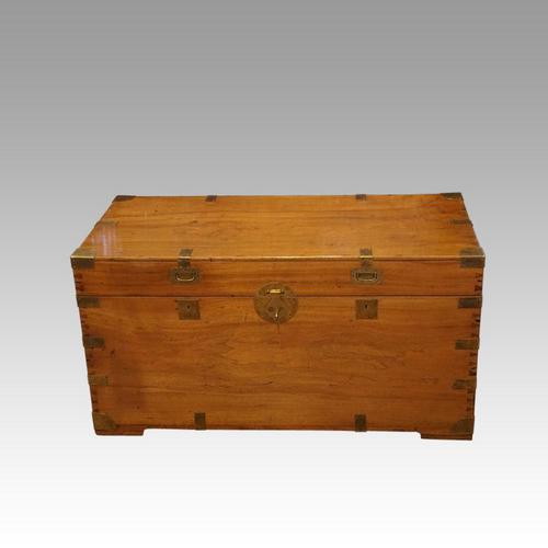 Large Victorian Camphor Wood Trunk (1 of 9) Large Victorian Camphor Wood Trunk (1 of 9)