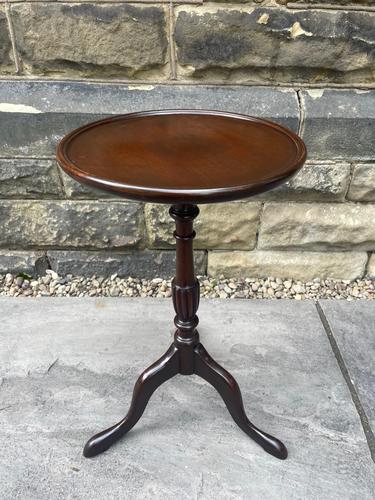 Antique Mahogany Tripod Wine Table (1 of 5)