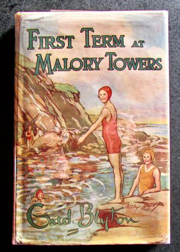 1946  1st Edition First Term at  Malory Towers by Enid Blyton with Original Dust Jacket (1 of 5)