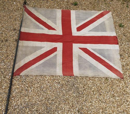 Very Large Original World War I Union Jack Flag (1 of 4) Very Large Original World War I Union Jack Flag (1 of 4)