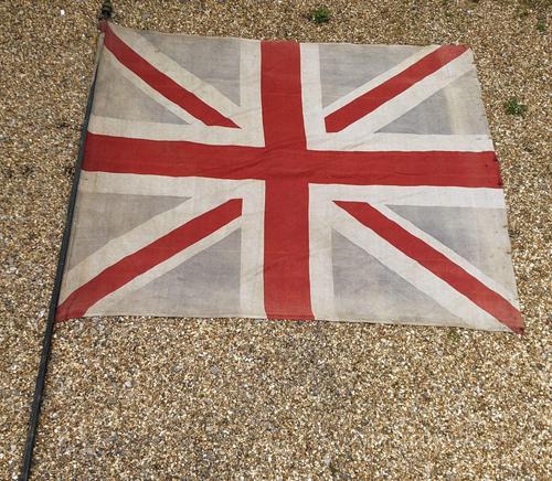 Very Large Original World War I Union Jack Flag (1 of 4)