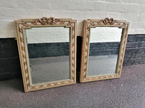 Good Pair of Rectangular French Mirrors (1 of 5)