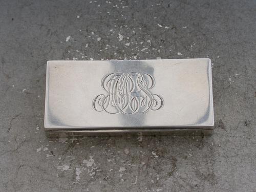 Early 20th Century Silver Triple Compartment Stamp Case by Cohen & Charles, London, 1913 (1 of 10) Early 20th Century Silver Triple Compartment Stamp Case by Cohen & Charles, London, 1913 (1 of 10)