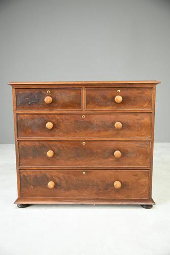 Antique Mahogany Chest of Drawers (1 of 9) Antique Mahogany Chest of Drawers (1 of 9)