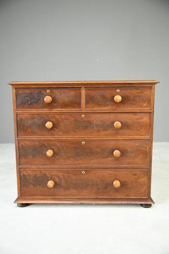 Antique Mahogany Chest of Drawers (1 of 9)