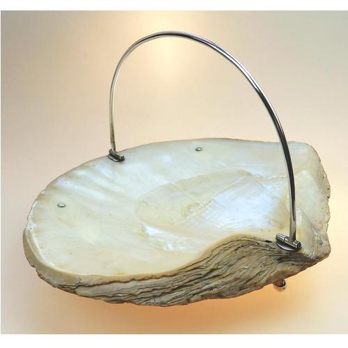 Extremely Rare & Large Solid Silver & Nacre Shell Caviar Clam Bowl c.1902 (1 of 16) Extremely Rare & Large Solid Silver & Nacre Shell Caviar Clam Bowl c.1902 (1 of 16)