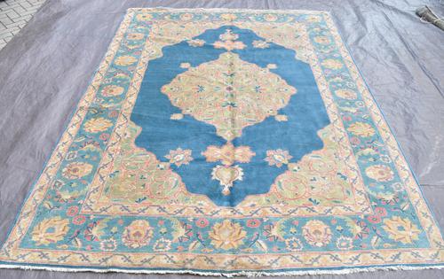 Old Tabriz roomsize carpet 293x220cm (1 of 5)