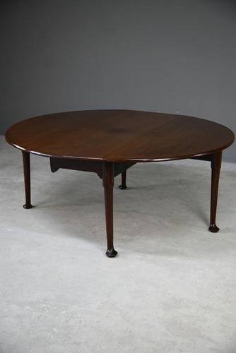 Antique Cuban Mahogany Drop Leaf Table (1 of 13)