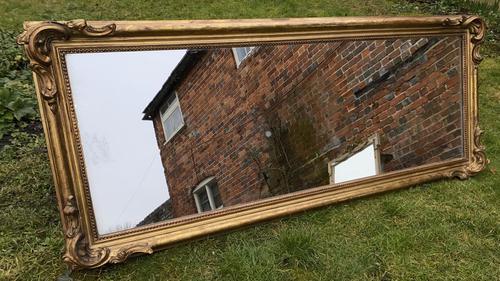 Large Gilt Landscape Mirror (1 of 6) Large Gilt Landscape Mirror (1 of 6)