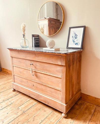 French Antique Drawers / Bleached Walnut Chest of Drawers / Louis Philippe Commode (1 of 5) French Antique Drawers / Bleached Walnut Chest of Drawers / Louis Philippe Commode (1 of 5)