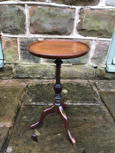 Antique Mahogany Tripod Wine Table (1 of 5)