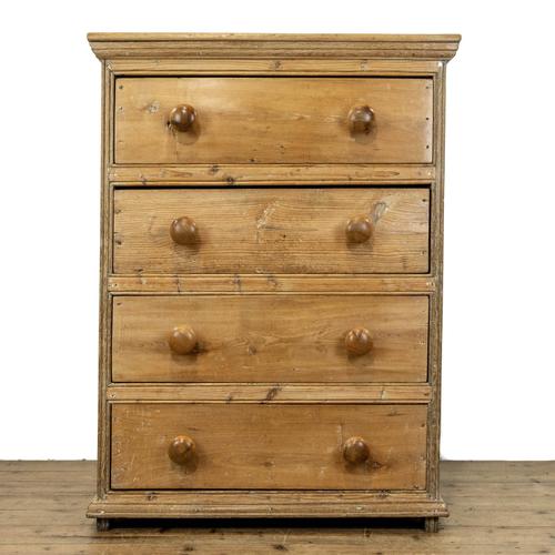 Victorian Pine Chest of Drawers (1 of 10)