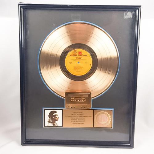 Original Crash Landing Jimi Hendrix Gold Disc Reprise Records (1 of 6) Original Crash Landing Jimi Hendrix Gold Disc Reprise Records (1 of 6)