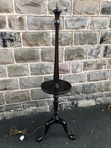 Antique Mahogany Standard Lamp (1 of 8) Antique Mahogany Standard Lamp (1 of 8)