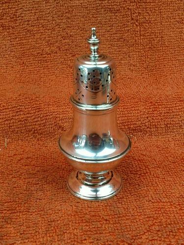 Antique Sterling Silver Hallmarked Pepper Shaker 1909 London ,C S Harris & Sons Ltd (1 of 7)