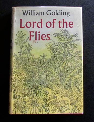1957 Lord of the Flies by William Golding with Original Jacket - 1st Edition, 4th Impression (1 of 5) 1957 Lord of the Flies by William Golding with Original Jacket - 1st Edition, 4th Impression (1 of 5)