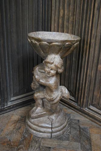 Antique French Carved Wood Cherub Sculpture (1 of 8) Antique French Carved Wood Cherub Sculpture (1 of 8)