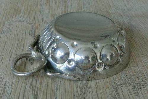 French Silver Wine Taster by Marc Parrod, Minerva .950 Std Mark Dijon c.1905 (1 of 7)